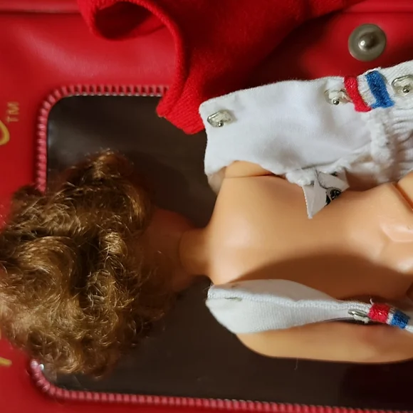 VTG IDEAL PEPPER DOLL + STUDENT DOLL CASE ACCESSORIES